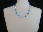 zilver, Afghaanse blauwe steen, parels